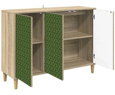 Kabalas GELEEN Sonoma ąžuolo 102 x 33 x 75 cm Apdirbta mediena