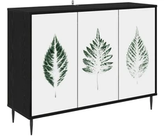 Kabalas HANAU Juodojo ąžuolo 102 x 33 x 76 cm Apdirbta mediena