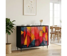 Kabalas HEESCH Juodojo ąžuolo 102 x 33 x 76 cm Apdirbta mediena
