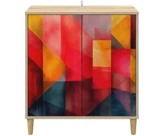 Kabalas HEESCH Sonoma ąžuolo 69 x 33 x 75 cm Apdirbta mediena