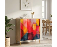 Kabalas HEESCH Sonoma ąžuolo 69 x 33 x 75 cm Apdirbta mediena
