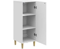 Kabalas Itin blizgi balta 33 x 34,5 x 90 cm Apdirbta mediena