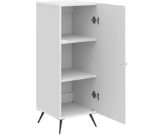 Kabalas Itin blizgi balta 33 x 34,5 x 90 cm Apdirbta mediena