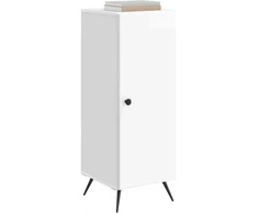 Kabalas Itin blizgi balta 33 x 34,5 x 90 cm Apdirbta mediena