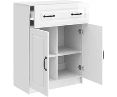 Kabalas Itin blizgi balta 66 x 34,5 x 87 cm Apdirbta mediena