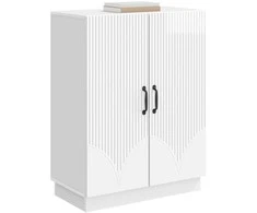 Kabalas Itin blizgi balta 66 x 34,5 x 87 cm Apdirbta mediena