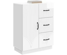 Kabalas Itin blizgi balta 66 x 34,5 x 87 cm Apdirbta mediena