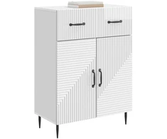 Kabalas Itin blizgi balta 66 x 34,5 x 89,5 cm Apdirbta mediena