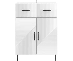 Kabalas Itin blizgi balta 66 x 34,5 x 89,5 cm Apdirbta mediena