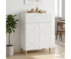 Kabalas Itin blizgi balta 66 x 34,5 x 90 cm Apdirbta mediena