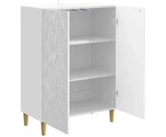 Kabalas Itin blizgi balta 66 x 34,5 x 90 cm Apdirbta mediena