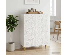 Kabalas Itin blizgi balta 66 x 34,5 x 90 cm Apdirbta mediena