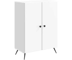 Kabalas Itin blizgi balta 66 x 34,5 x 90 cm Apdirbta mediena