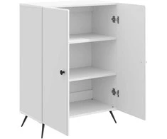 Kabalas Itin blizgi balta 66 x 34,5 x 90 cm Apdirbta mediena