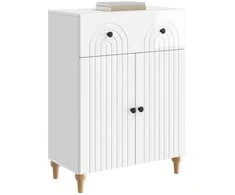 Kabalas Itin blizgi balta 66 x 34,5 x 90 cm Apdirbta mediena