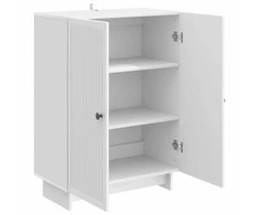 Kabalas Itin blizgi balta 66 x 34,5 x 90 cm Apdirbta mediena