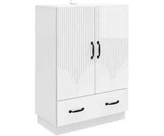 Kabalas Itin blizgi balta 66 x 34,5 x 92 cm Apdirbta mediena