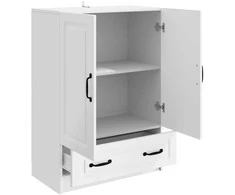 Kabalas Itin blizgi balta 66 x 34,5 x 92 cm Apdirbta mediena