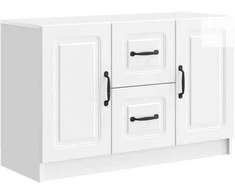 Kabalas Itin blizgi balta 89 x 34,5 x 57 cm Apdirbta mediena