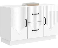 Kabalas Itin blizgi balta 89 x 34,5 x 57 cm Apdirbta mediena