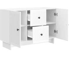 Kabalas Itin blizgi balta 89 x 34,5 x 60 cm Apdirbta mediena
