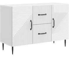 Kabalas Itin blizgi balta 89 x 34,5 x 60 cm Apdirbta mediena