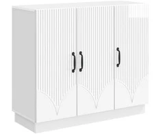 Kabalas Itin blizgi balta 89 x 34,5 x 77 cm Apdirbta mediena