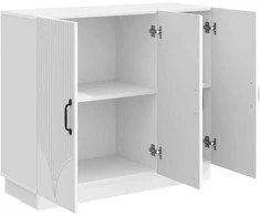 Kabalas Itin blizgi balta 89 x 34,5 x 77 cm Apdirbta mediena