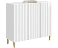 Kabalas Itin blizgi balta 89 x 34,5 x 80 cm Apdirbta mediena