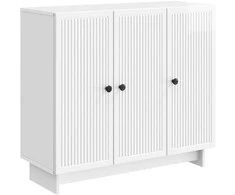 Kabalas Itin blizgi balta 89 x 34,5 x 80 cm Apdirbta mediena