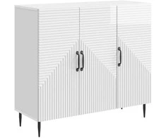 Kabalas Itin blizgi balta 89 x 34,5 x 80 cm Apdirbta mediena