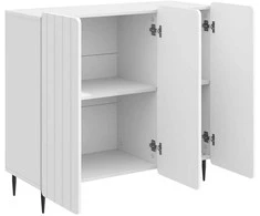 Kabalas Itin blizgi balta 89 x 34,5 x 82 cm Apdirbta mediena