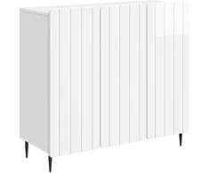 Kabalas Itin blizgi balta 89 x 34,5 x 82 cm Apdirbta mediena