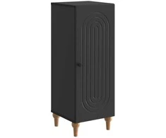 Kabalas Juoda 33 x 34,5 x 90 cm Apdirbta mediena