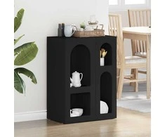 Kabalas Juoda 59 x 35 x 80.5 cm Apdirbta mediena