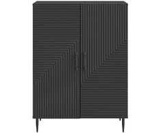 Kabalas Juoda 66 x 34,5 x 89,5 cm Apdirbta mediena