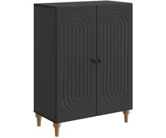 Kabalas Juoda 66 x 34,5 x 90 cm Apdirbta mediena