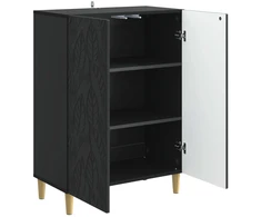 Kabalas Juoda 66 x 34,5 x 90 cm Apdirbta mediena