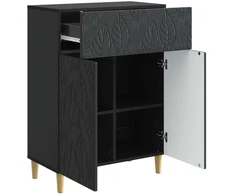 Kabalas Juoda 66 x 34,5 x 90 cm Apdirbta mediena