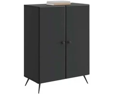 Kabalas Juoda 66 x 34,5 x 90 cm Apdirbta mediena