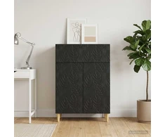 Kabalas Juoda 66 x 34,5 x 90 cm Apdirbta mediena