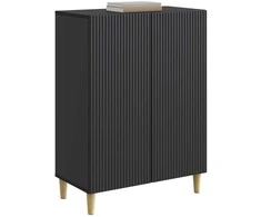 Kabalas Juoda 66 x 34,5 x 90 cm Apdirbta mediena