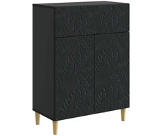 Kabalas Juoda 66 x 34,5 x 90 cm Apdirbta mediena