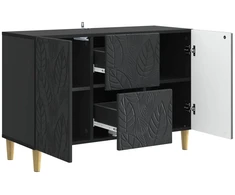 Kabalas Juoda 89 x 34,5 x 60 cm Apdirbta mediena
