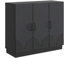 Kabalas Juoda 89 x 34,5 x 77 cm Apdirbta mediena