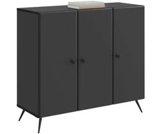 Kabalas Juoda 89 x 34,5 x 80 cm Apdirbta mediena
