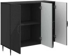 Kabalas Juoda 89 x 34,5 x 80 cm Apdirbta mediena