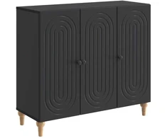 Kabalas Juoda 89 x 34,5 x 80 cm Apdirbta mediena