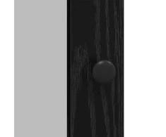 Kabalas Juodas ąžuolas 100 x 35 x 80 cm Apdirbta mediena