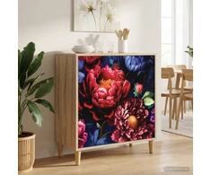 Kabalas KIEL Sonoma ąžuolo 69 x 33 x 75 cm Apdirbta mediena